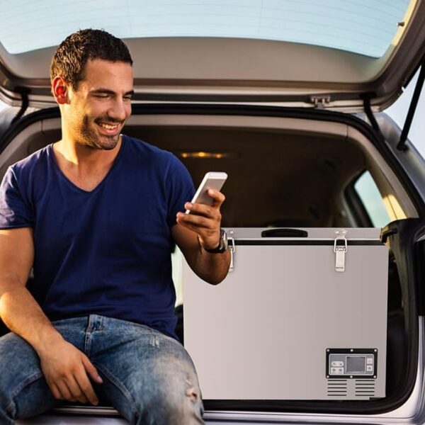 Congélateur coffre de 63 litres avec écran LCD – Image 4