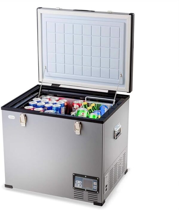 Congélateur coffre de 63 litres avec écran LCD