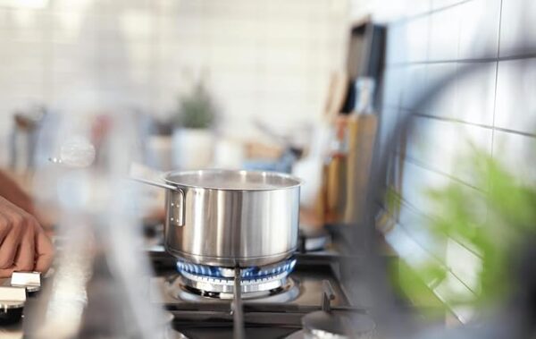 Beko FSG62000DW - Cuisine et Four Intégré au Gaz, Plaque de cuisson avec 4 Cuisinières – Image 2